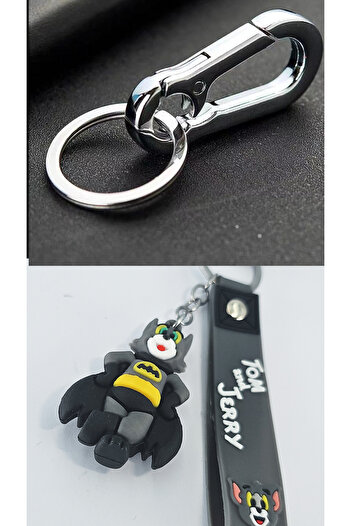 shop 3D Rubber Keychain and Bag Tussage with Tom Character