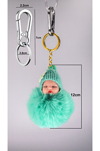 shop Cute Sleeping Baby Plush Keychain – Hat Doll Bag & Car Ornament |   Gift for Special Occasions