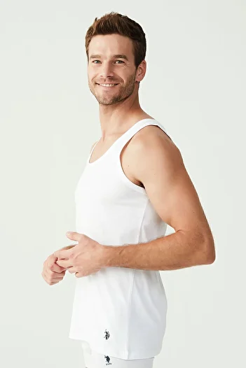 U.S. Polo Assn. U.S. Polo Assn. Men's Athlete Remover - White - 100% Cotton