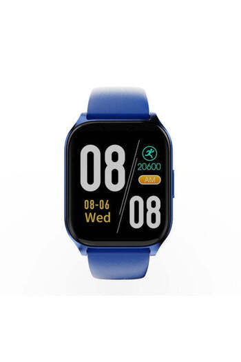 HiFuture AX100 Smart Watch with Bluetooth Calling - 1.83" IPS Display, 100+ Sports Modes, Waterproof, Blue