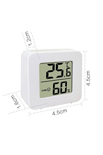 Choice white Mini LCD Hygrometer Thermometer Indoor Household New Digital Temperature Humidity Meter Digita