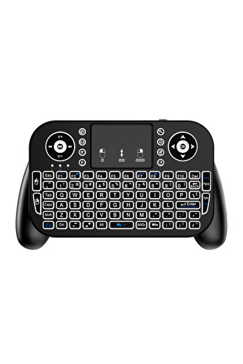 Choice Lithium English V8 2.4G Mini Wireless Keyboard 7 Color Backlit Spanish Portuguese Bluetooth Air Mous