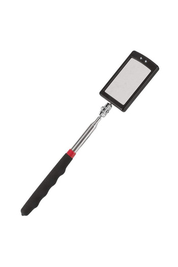 Choice Silver Expandable Inspection Mirror for Automobile LED Lamp Endoscope Automobile Chassis Angle Diagr