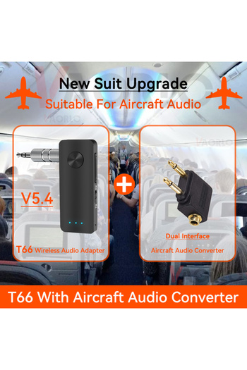 Choice With AP Converter 2 In 1 Bluetooth 5.4 Audio Receiver Transmitter Hifi Stereo Wireless Adapter 3.5MM