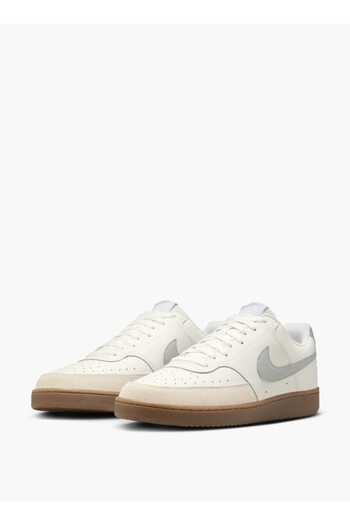 Nike Nike Men's Logo Detail Sneakers with Lace-Up Closure - COURT VISION LO SC