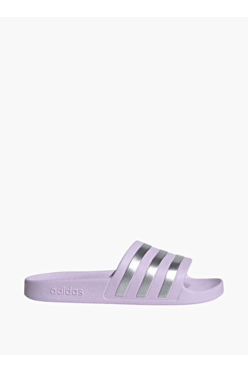 adidas Women's Logo Detail Slip-On Slides - ADILETTE AQUA