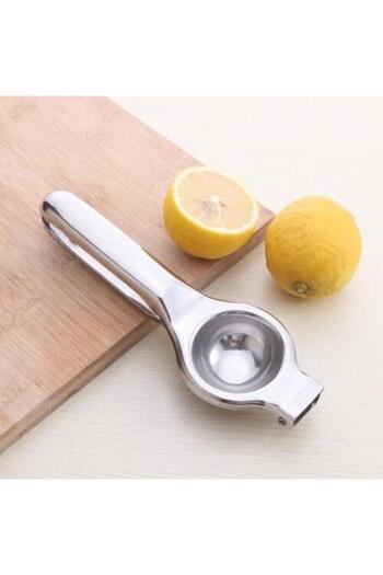 Generic Stainless Steel Lemon Squeezer Silver