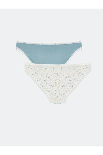 LC Waikiki Floral Bikini Panties 2 Pack
