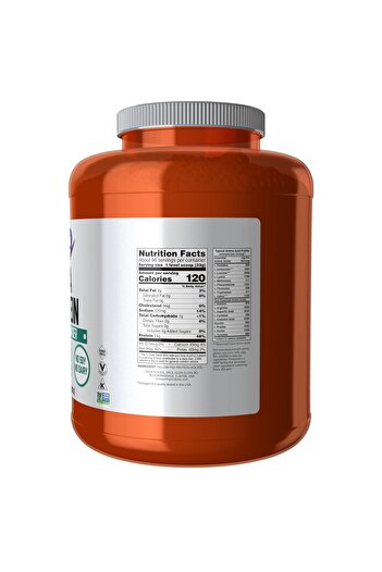 Now Foods Sports Nutrition, Pea Protein 24 g, Fast Absorbing, Unflavored Powder, 7-Pound