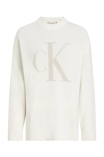 Calvin Klein CK INTARSIA HIGH NECK SWEATER