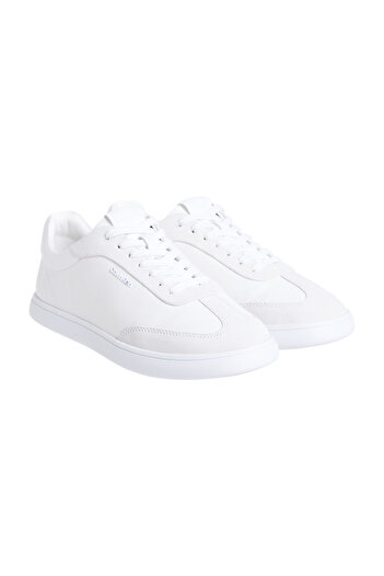 Calvin Klein CUPSOLE LACE UP - LTH SUE MIX