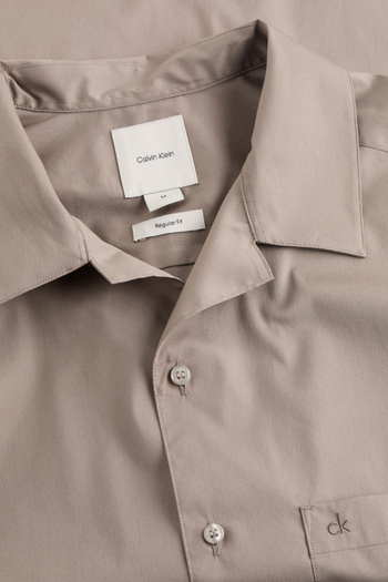 Calvin Klein Paper Touch S/S Cuban Shirt