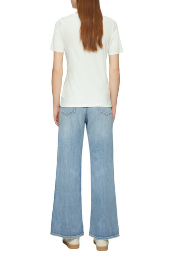 s.Oliver Interlock Jersey - Στρογγυλή λαιμόκοψη, Casual Style, Μαλακό Υλικό