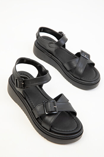 SOHO Women's Black Sandals 20340