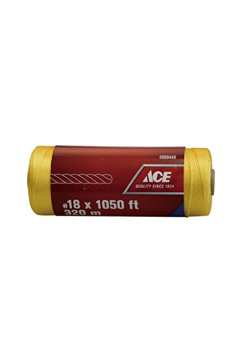 ACE Polypropylene Twisted Braided Cord #18 x 1050ft
