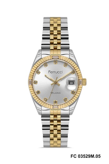 Ferrucci Rolex Kasa Kadın Kol Saati Orijinal 2 Yıl Garantili