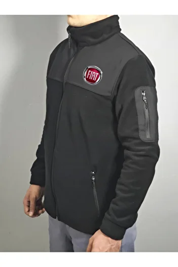 dafri ΜΠΟΥΦΑΝ FLEECE ΜΕ ΦΕΡΜΟΥΑΡ ΜΕ ΛΟΓΟΤΥΠΟ FİAT