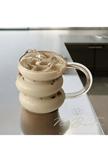 MİEN Glass Soft Drink Mug - Mug Mug - Pinterest Mug - Presentation Coffee and Glasses