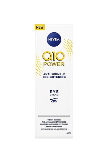 NIVEA Q10 Power Anti-Wrinkle + Brightening Eye Cream 15 ml / 0.5 fl oz