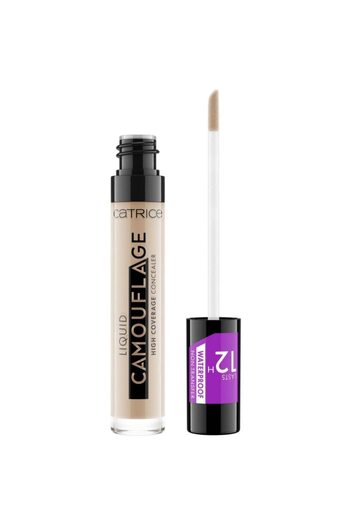 Catrice Liquid Camouflage Concealer Pen, 12H Wear, No.020 Light Beige, Vegan, Waterproof (5ml)