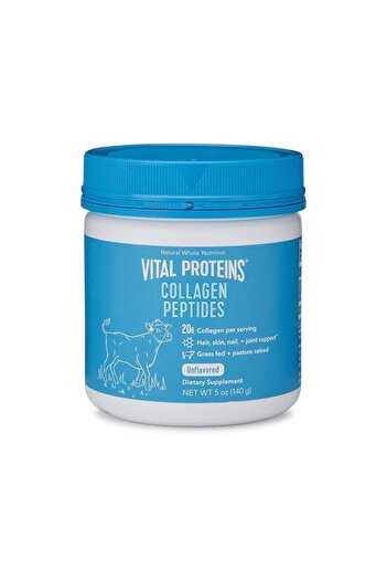 Vital Proteins Grass Fed Collagen Peptides Powder - Hydrolyzed, Dairy & Gluten Free - 20g per Serving - 5 oz