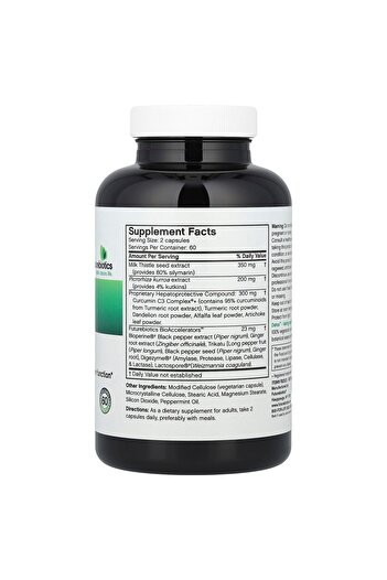 Futurebiotics Detox Daily Liver Support, 120 Capsules