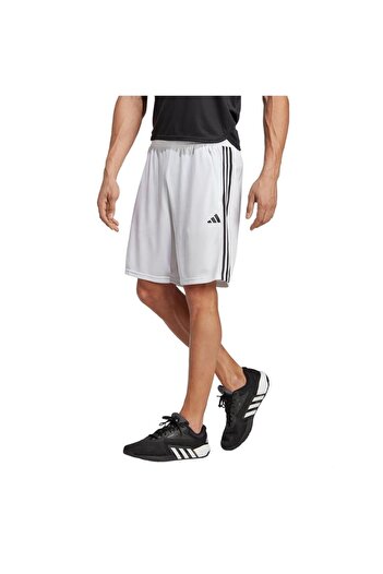 adidas Ανδρικό λευκό σορτς (1/2) Tr-es Pıq 3sho Ib8244