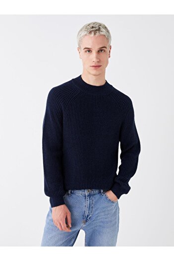 LC Waikiki Half Turtleneck Long Sleeve Men's Knitwear Sweater (W3)