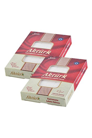 Aktürk Kastamonu Pulling Halva 250 g X 2 Pieces Plain