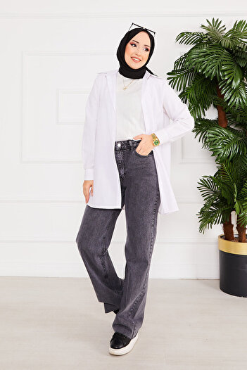 EBRUTESETTÜR Cut Leg Hijab Trousers