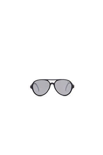 Lee Cooper Unisex Kids Polarised Sunglasses Silver Mirror Lens - LCK103C03