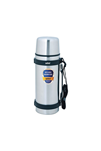 Sanford Vacuum Flask 1L 24 Hours Hot or Cold SF1634SVF - Silver