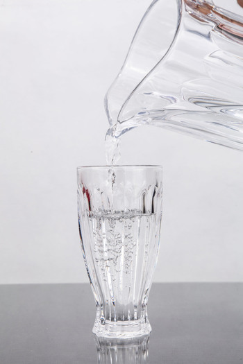 ARGKRİSTAL Crystal Jenova Bohemia Water Set 7 Pieces 6 Glasses 1 Jug