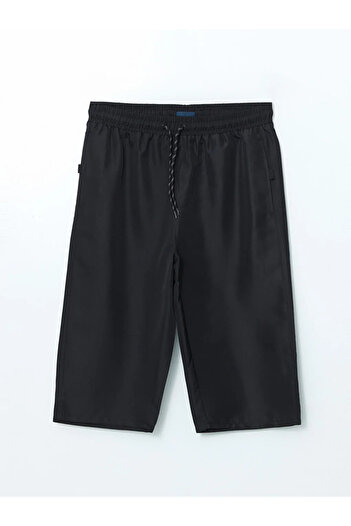 LC Waikiki LCW SWIMWEAR Μαύρο Ανδρικό μαγιό σε μήκος κάτω από το γόνατο