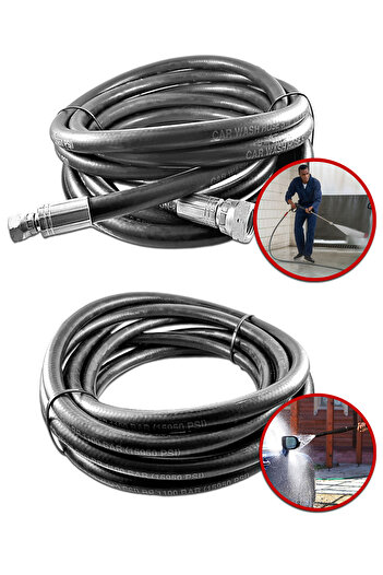 WORKMASTER SEL 5/16 R2 YÜKSEK BASINÇLI OTO YIKAMA HORTUMU 20 MT ÇİFT TELLİ (1100 BARA KADAR DAYANIKLI)
