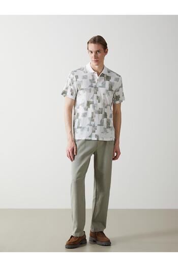LC Waikiki Ανδρικό μπλουζάκι με κοντό μανίκι LCW Vision Polo γιακά (S5)