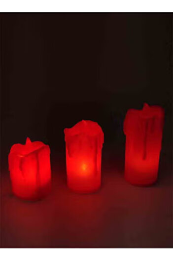 co arma 3 LED Flameless Candles Plastic Candles with Batteries