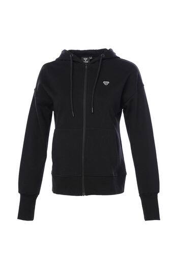 hummel Γυναικείο φούτερ Hmlt-ıc Icona Zip Hoodie 921774 -2001 Μαύρο