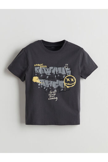 LC Waikiki Lcw Kids Crew Neck Printed Boys' T-Shirt