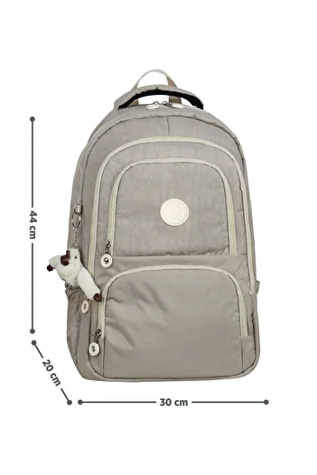 Kingston Hill Crinkle Fabric Lightweight Backpack - Suitable for School/Daily Use, Waterproof, Multi-Compartment
