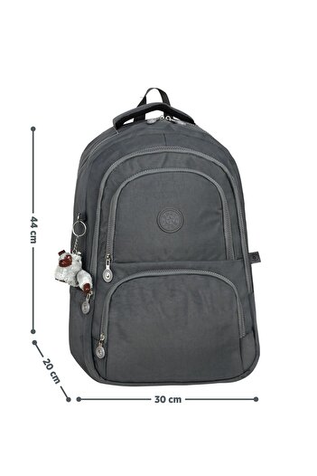 Roxy Crinkle Fabric Lightweight Backpack - Suitable for School/Daily Use, Waterproof, Multi-Compartment