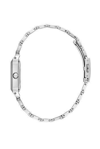 Daniel Klein Minimal Design Rectangular Dial Water Resistant Rose-Metallic Women's Wristwatch (Dk.1.13713-5)