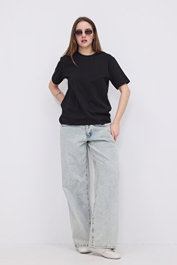 Addax Crew Neck Basic T-Shirt P10404