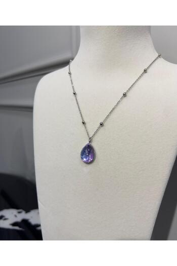 Store Color Changing Steel Drop Necklace Large Size