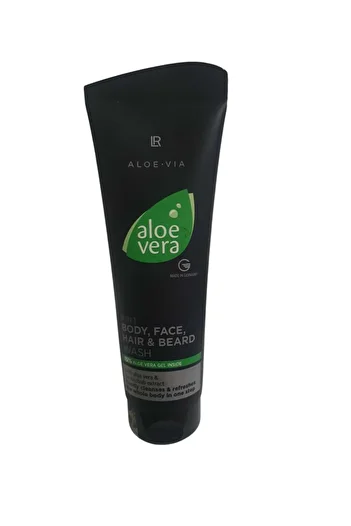 LR Aloe Vera 4 in 1 Body, Face, Hair and Beard Shampoo 250ml