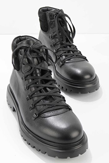 Hush Puppies Black Hakiki Deri Erkek Bot & Bootie Hp1144177103