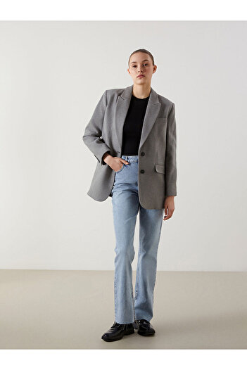 LC Waikiki LCW Modest Kaşe Kadın Blazer Ceket