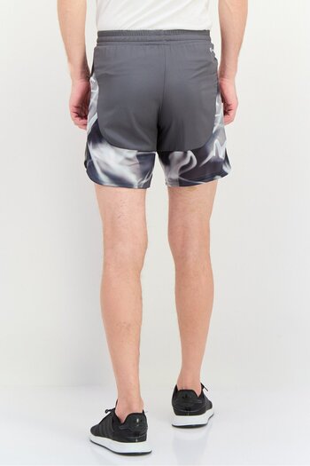 adidas Men Regular Fit 7 Inseam Training Shorts, Grey