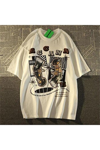 Köstebek Λευκό T-shirt Brother Mccann (unisex).