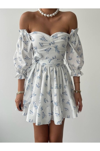 buğrahayalin Rucka Mini Dress with Waist Tie